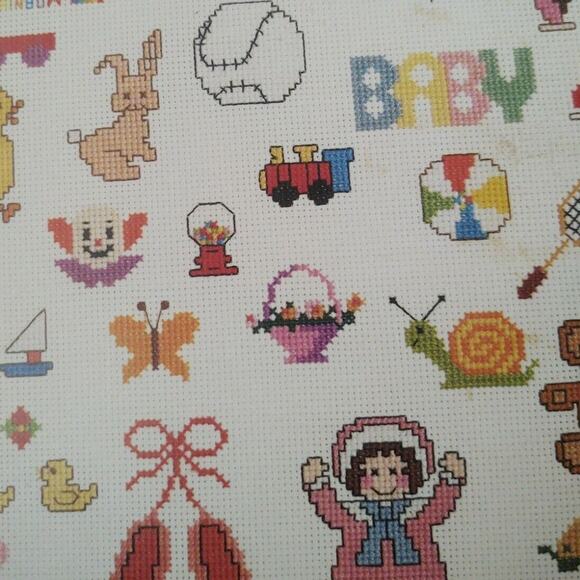 Mini Motif Designs For Baby and Children Bear, Balloons, Borders, Doll, Bunny - Picture 5 of 6